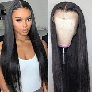 Easily Care Bone Straight Virgin Human Hair Wigs - Wigtrends