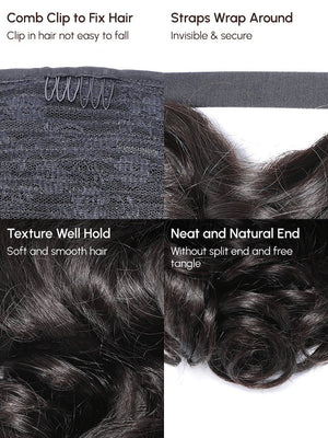 Easily Care Loose Wave Clip-In Ponytail - Wigtrends