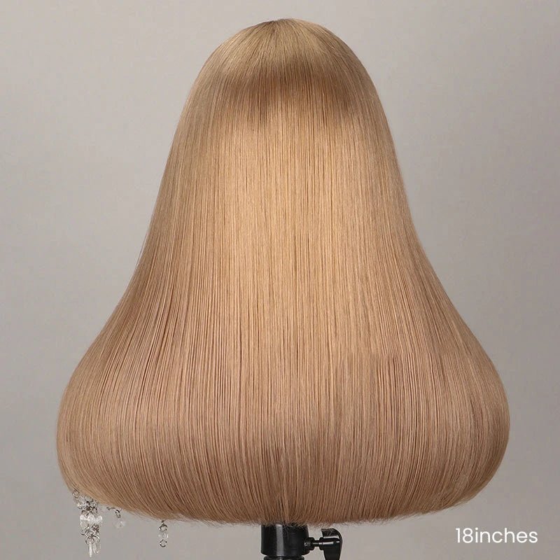 Easily Care Pre-cut Lace Straight Bob Haircut Wig - Wigtrends