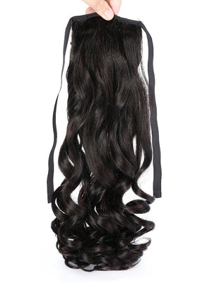 Elegant Loose Wave Clip-In Ponytail Extension - Wigtrends