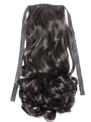 Elegant Loose Wave Clip-In Ponytail Extension - Wigtrends