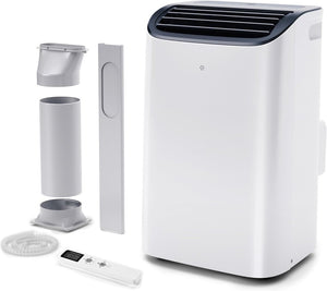 EUHOMY 8,000 BTU Portable Air Conditioners, 4 - in - 1 Portable AC Unit Up to 350 Sq.Ft, 4 Modes Quiet Air Conditioner with Remote Control, Cool, Fan, Dehumidifier, 24H Timer, Bedroom, Office, Apartments - Wigtrends