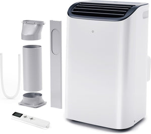 EUHOMY 8,000 BTU Portable Air Conditioners, 4 - in - 1 Portable AC Unit Up to 350 Sq.Ft, 4 Modes Quiet Air Conditioner with Remote Control, Cool, Fan, Dehumidifier, 24H Timer, Bedroom, Office, Apartments - Wigtrends