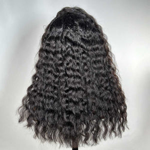 Fluffy Wand Curls With 4C Kinky Edges HD Lace Wig - Wigtrends