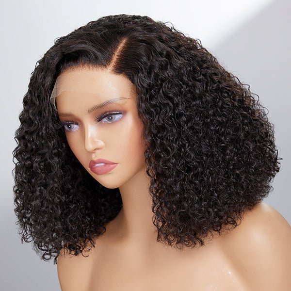 Full Kinky Curly 5x5 Closure Human Hair - Wigtrends