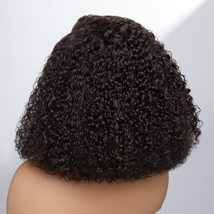 Full Kinky Curly 5x5 Closure Human Hair - Wigtrends