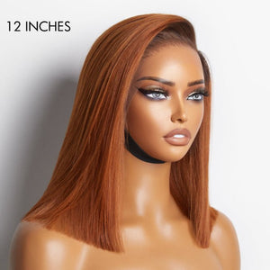 Ginger Ombre Straight Bob Wigs for Summer - Wigtrends