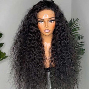 Glueless 5x5 HD Lace Closure Wig Pre Plucked Curly Hair Human Hair Wig - Wigtrends