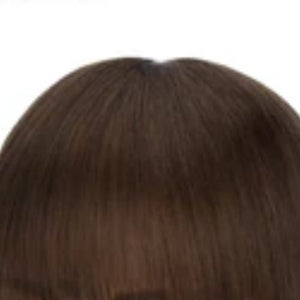 Glueless Brown Wave Bob Wig Human Hair Lace Front Wigs - Wigtrends