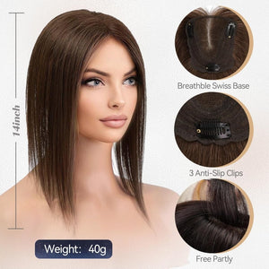 Hair Piece Wigs for Women Real Human Hair Swiss Lace Base Hand - Wigtrends