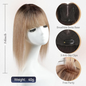 Hair Piece Wigs for Women Real Human Hair Swiss Lace Base Hand - Wigtrends