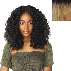 Lace front hair wig pre pulled hairline curls Human Hair Wigs - Wigtrends