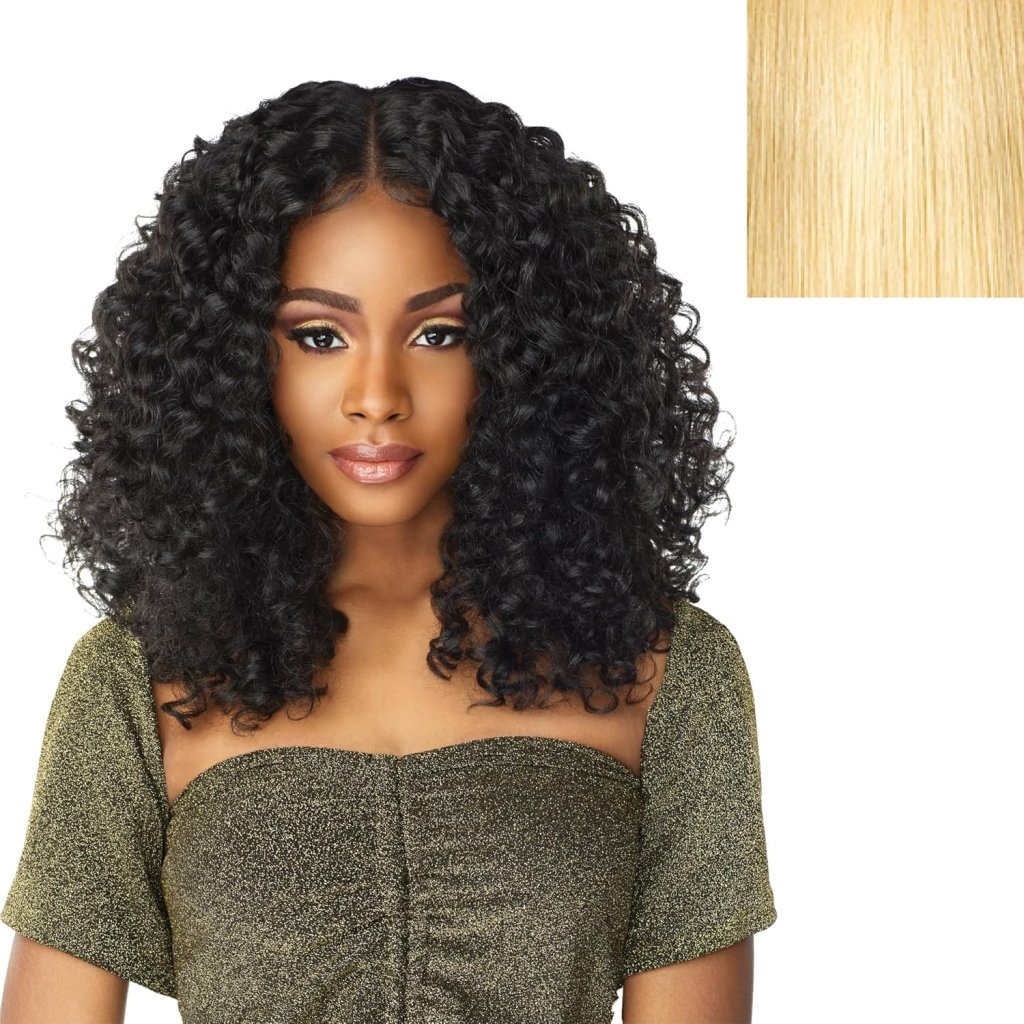 Lace front hair wig pre pulled hairline curls Human Hair Wigs - Wigtrends