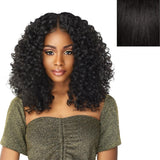 Lace front hair wig pre pulled hairline curls Human Hair Wigs - Wigtrends