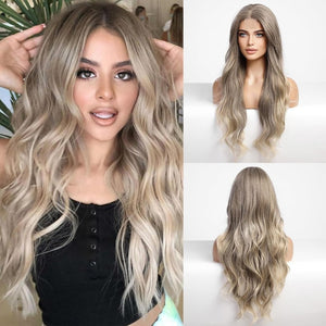 Long Wavy Wigs for Women Human Hair Wigs for Daily - Wigtrends