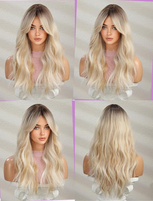 Long Wavy Wigs for Women Human Hair Wigs for Daily - Wigtrends