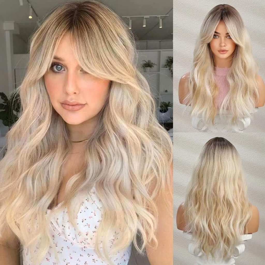 Long Wavy Wigs for Women Human Hair Wigs for Daily - Wigtrends