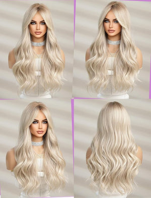 Long Wavy Wigs for Women Human Hair Wigs for Daily - Wigtrends