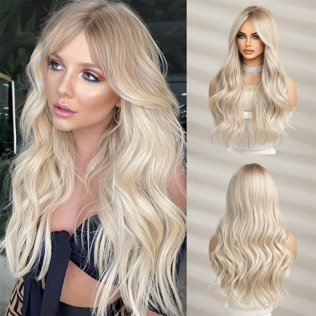 Long Wavy Wigs for Women Human Hair Wigs for Daily - Wigtrends