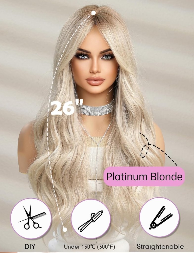 Long Wavy Wigs for Women Human Hair Wigs for Daily - Wigtrends