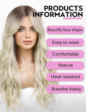 Long Wavy Wigs for Women Human Hair Wigs for Daily - Wigtrends