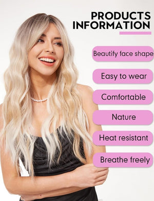 Long Wavy Wigs for Women Human Hair Wigs for Daily - Wigtrends