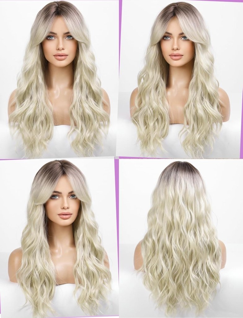 Long Wavy Wigs for Women Human Hair Wigs for Daily - Wigtrends