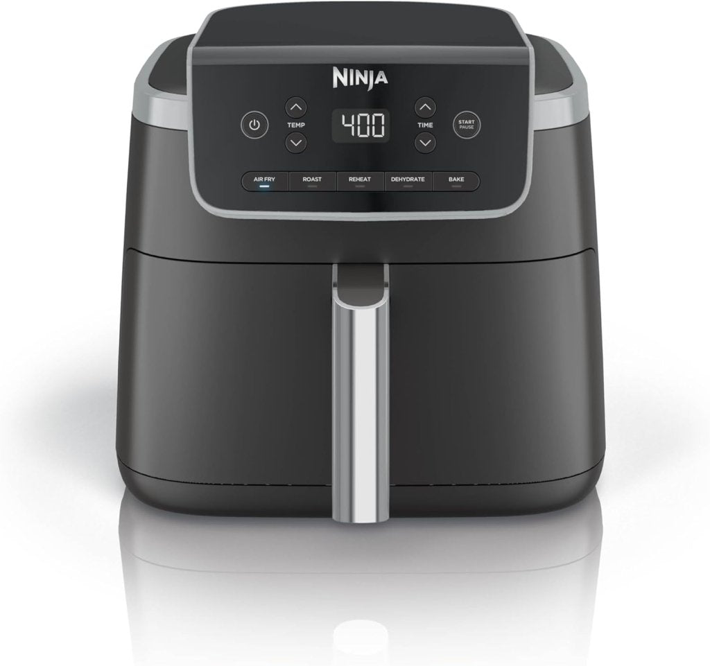 Ninja Air Fryer Pro XL 6 - in - 1 with 6.5 QT Capacity, Max Crisp, Air Fry, Air Roast, Bake, Reheat, Dehydrate, Max Crisp Technology with 450F, Nonstick Basket & Crisper Plate - Wigtrends