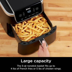 Ninja Air Fryer Pro XL 6 - in - 1 with 6.5 QT Capacity, Max Crisp, Air Fry, Air Roast, Bake, Reheat, Dehydrate, Max Crisp Technology with 450F, Nonstick Basket & Crisper Plate - Wigtrends