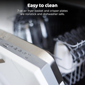 Ninja Foodi 6 - in - 1 FlexBasket Air Fryer with 7 - QT MegaZone & Basket Divider for Large Proteins & Full Meals, Smart Finish Cook 2 Foods 2 Ways, Family Sized Capacity, Air Fry, Roast & More - Wigtrends