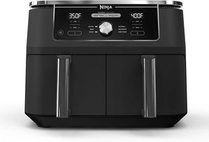 Ninja Foodi 6 - in - 1 FlexBasket Air Fryer with 7 - QT MegaZone & Basket Divider for Large Proteins & Full Meals, Smart Finish Cook 2 Foods 2 Ways, Family Sized Capacity, Air Fry, Roast & More - Wigtrends