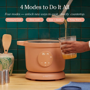 Our Place Dream Cooker | 6 - quart Multicooker | 4 Versatile Modes | Pressure Cook, Slow Cook, Sear & Saute, Keep Warm | Hands - Free Steam Release | Tailored Control Panel | Steam - Wigtrends