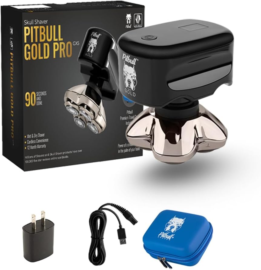 Pitbull Gold PRO Electric Head and Face Shaver - Wigtrends