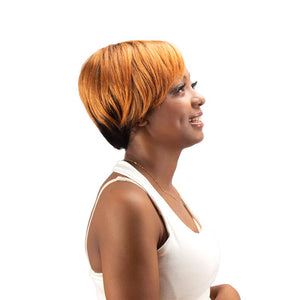 Pixie Cut Short Straight 100% Human Hair 5*5 Lace Front Wigs - Wigtrends