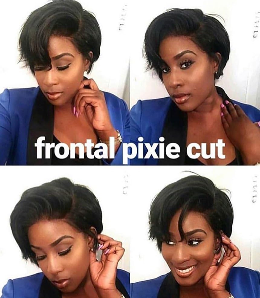 Pixie Cut Wig Human Hair Straight 13X4 HD Lace Front Wigs Wear and Go Glueless Wigs - Wigtrends