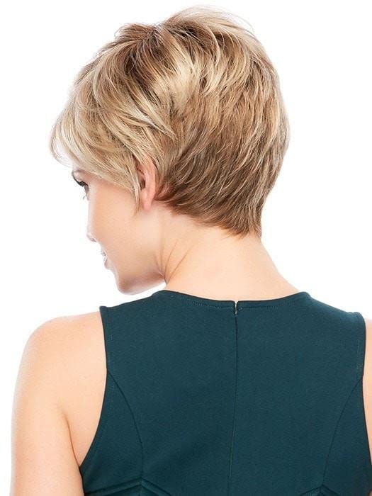 Pixie Cut Wig Short Wigs with Bangs Fiber & Remy Human Hair Wig - Wigtrends