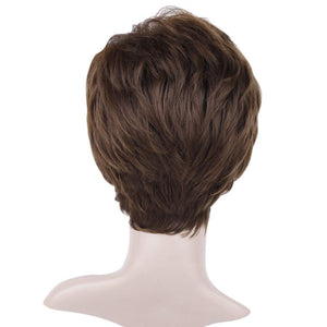 Pixie Layered Short Blonde Wigs for White Women Black Women Human hair - Wigtrends