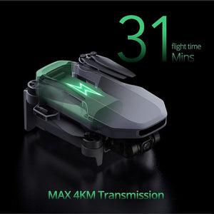 Potensic ATOM SE GPS Drone with 4K EIS Camera, Under 249g, 62 Mins Flight, 4KM FPV Transmission, Brushless Motor, Max Speed 16m/s, Auto Return, Lightweight and Foldable Drone for Adults Beginner - Wigtrends
