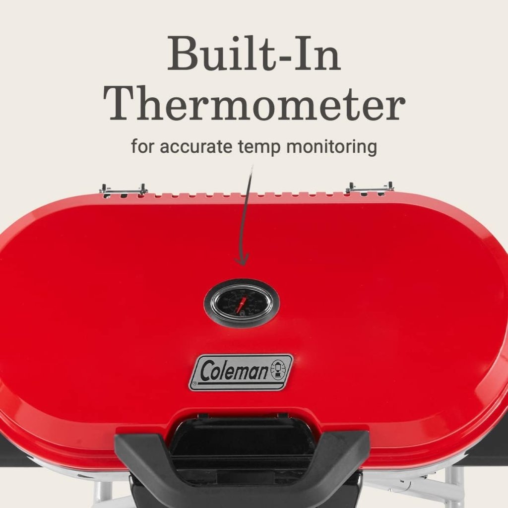 RoadTrip 285 Portable Stand - Up Propane Grill with 3 Adjustable Burners & Instastart Ignition, 20,000 BTUs of Power for Outdoor Cooking, Camping, Tailgating, Grilling, BBQs, & More - Wigtrends