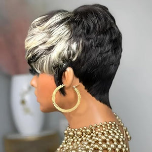 Short Blonde Hair Wigs For Black Women Short Wig Short Pixie Cuts Wigs Synthetic Short Wigs - Wigtrends