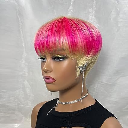 Short Blonde Hair Wigs For Black Women Short Wig Short Pixie Cuts Wigs Synthetic Short Wigs - Wigtrends