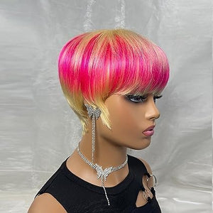 Short Blonde Hair Wigs For Black Women Short Wig Short Pixie Cuts Wigs Synthetic Short Wigs - Wigtrends