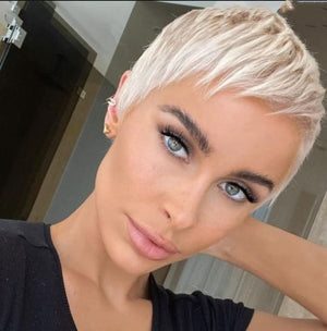 Short Blonde Hair Wigs For Black Women Short Wig Short Pixie Cuts Wigs Synthetic Short Wigs - Wigtrends