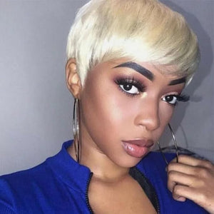 Short Blonde Hair Wigs For Black Women Short Wig Short Pixie Cuts Wigs Synthetic Short Wigs - Wigtrends