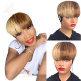 Short Blonde Hair Wigs For Black Women Short Wig Short Pixie Cuts Wigs Synthetic Short Wigs - Wigtrends