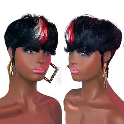 Short Blonde Hair Wigs For Black Women Short Wig Short Pixie Cuts Wigs Synthetic Short Wigs - Wigtrends