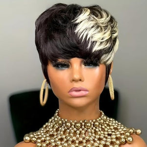 Short Blonde Hair Wigs For Black Women Short Wig Short Pixie Cuts Wigs Synthetic Short Wigs - Wigtrends