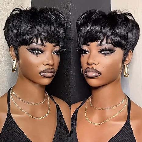 Short Blonde Hair Wigs For Black Women Short Wig Short Pixie Cuts Wigs Synthetic Short Wigs - Wigtrends