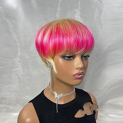 Short Blonde Hair Wigs For Black Women Short Wig Short Pixie Cuts Wigs Synthetic Short Wigs - Wigtrends