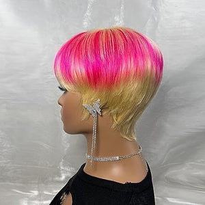 Short Blonde Hair Wigs For Black Women Short Wig Short Pixie Cuts Wigs Synthetic Short Wigs - Wigtrends